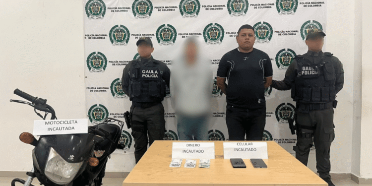 Capturan a alias ‘El Negro’, presunto extorsionista de comerciantes en Riohacha