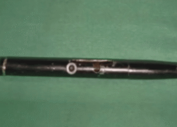 Capturan a dos hombres en Bogotá con un “lapicero” que disparaba balas calibre 22