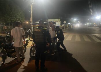 Fuerza Pública refuerza operativos de seguridad en Villanueva