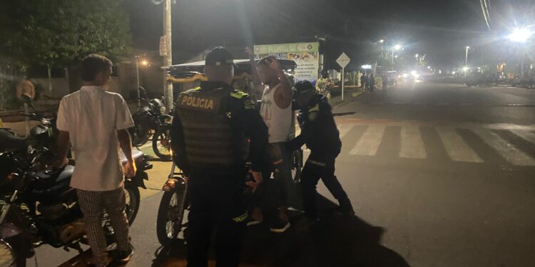 Fuerza Pública refuerza operativos de seguridad en Villanueva