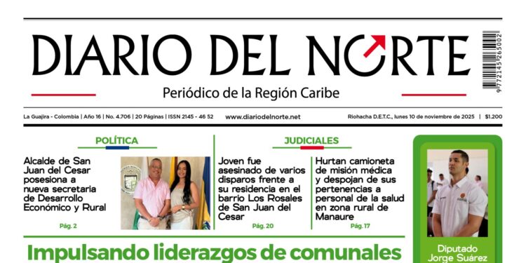 Esta es nuestra edición de hoy lunes 10 de noviembre de 2025