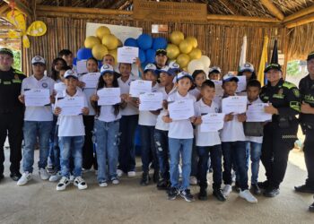 Clausuran el programa Semilleros de la Legalidad con estudiantes de la Institución Etnoeducativa N.° 7, sede Wakuaipamana