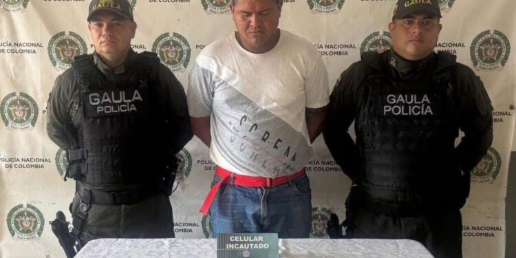 Capturan en Soledad a presunto integrante de «Los Pepes», acusado de extorsionar a comerciantes en el Atlántico