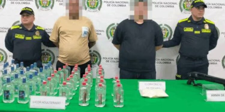 Caen dos presuntos distribuidores de licor adulterado en fiestas clandestinas de Santa Marta