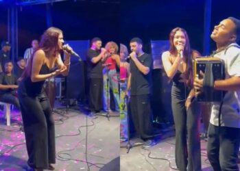 Taty Daza, la voz femenina que impulsa el talento guajiro, brilló en el Festival Vallenato Cóndor Legendario