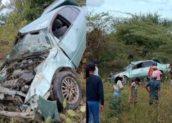 Se registra grave accidente en la vía Riohacha–Mayapo