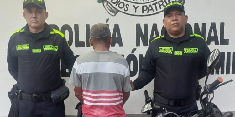 Capturan en Palomino a hombre por receptación y recuperan motocicleta reportada como robada en Medellín