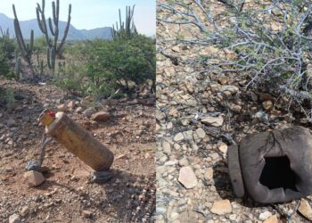 Ejército Nacional destruye siete artefactos explosivos del ELN en zona rural de Uribia