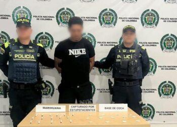 Capturan en flagrancia a alias “Renzon D” por tráfico, fabricación o porte de estupefacientes en Riohacha