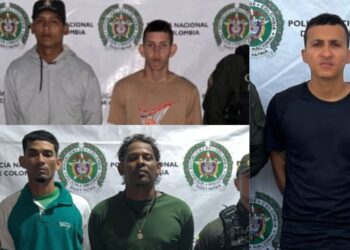 Capturan a seis presuntos extorsionistas de las ACSN en Santa Marta y Ciénaga