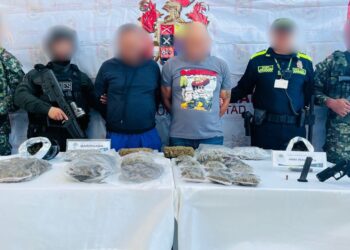 Operativo en Valledupar deja dos capturados y seis kilos de marihuana incautados