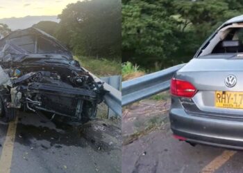 Hombre resulta gravemente herido en accidente de tránsito en la vía La Paz–Valledupar