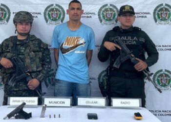 Capturan en Buritaca a alias “Lápiz”, presunto integrante de las ACSN
