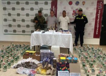 Desmantelan fábrica de licor adulterado en Sabanagrande: dos personas fueron capturadas