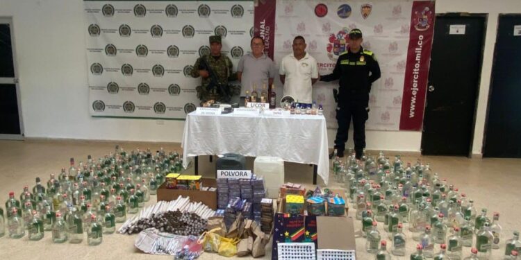 Desmantelan fábrica de licor adulterado en Sabanagrande: dos personas fueron capturadas