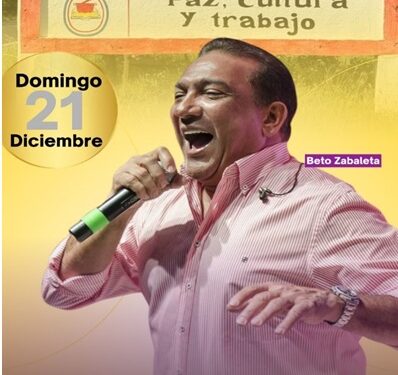 ‘Beto’ Zabaleta, 49 años cantándole a Monguí y a su festival