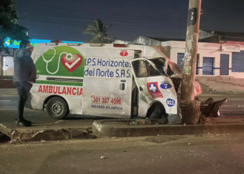 Adulto mayor remitido por complicaciones de salud murió tras accidente de ambulancia en la Vía 40