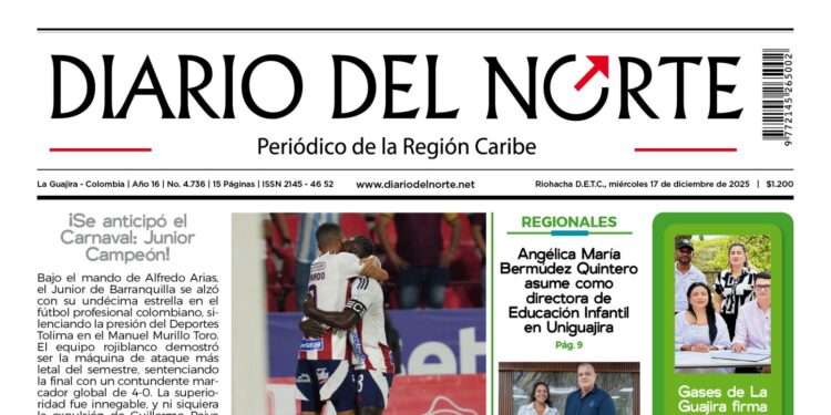 Esta es nuestra edición de hoy miércoles 17 de diciembre de 2025