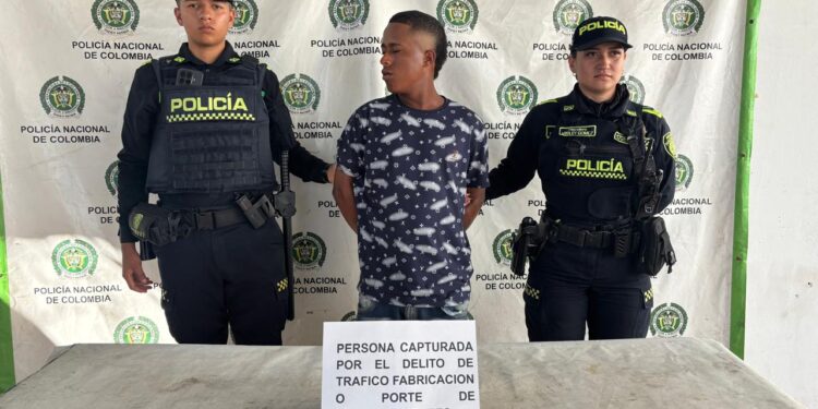 Capturan en Maicao a hombre por porte de estupefacientes durante operativo conjunto