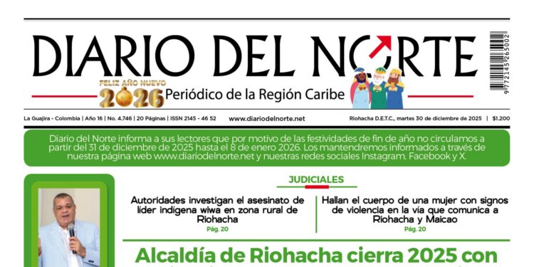 Esta es nuestra edición de hoy martes 30 de diciembre de 2025