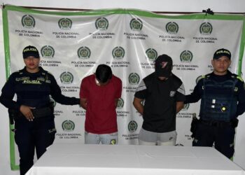 Capturan a dos hombres tras protagonizar una riña en el centro de Maicao