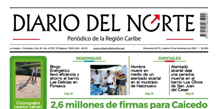 Esta es nuestra edición de hoy 16 de diciembre de 2025