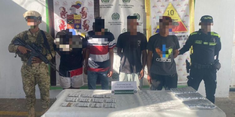 Cae presunto grupo dedicado al microtráfico y hurtos tras operación conjunta en Maicao