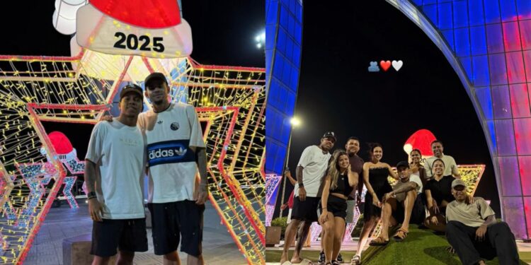 Lucho Díaz visita la estrella 11 del Junior en la Ventana de Campeones en Barranquilla