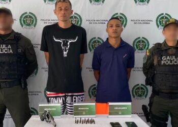 Capturan a dos presuntos extorsionistas del Clan del Golfo en Sincelejo
