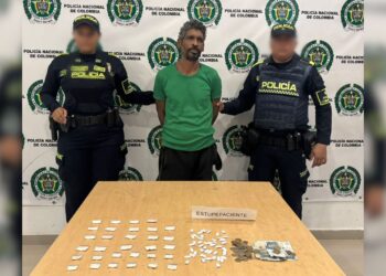 Capturado presunto expendedor de estupefacientes en el mercado viejo de Riohacha