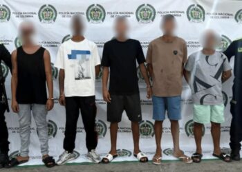 Capturan a cinco presuntos integrantes de las ACSN por tráfico de estupefacientes