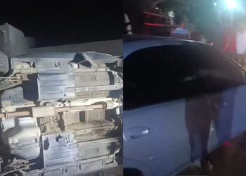 Accidente de tránsito en Fonseca deja solo daños materiales