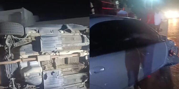 Accidente de tránsito en Fonseca deja solo daños materiales