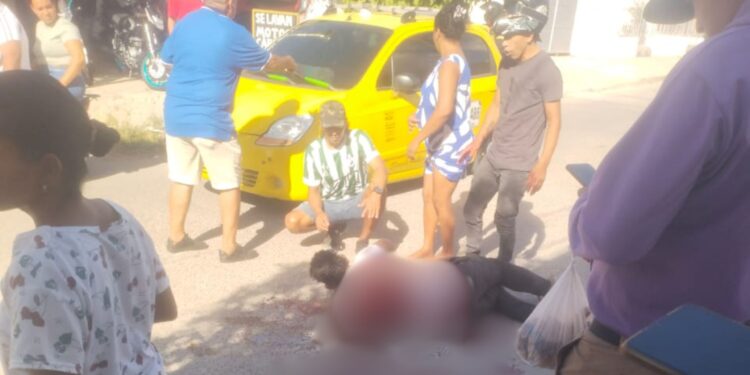 Hombre resultó herido con arma blanca en Riohacha durante la tarde del 24 de diciembre
