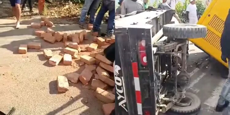 Presunta imprudencia vial habría originado choque entre motocarro y camión en la Troncal del Caribe