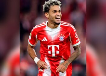 UEFA reduce a dos partidos la sanción contra Luis Díaz tras apelación del Bayern