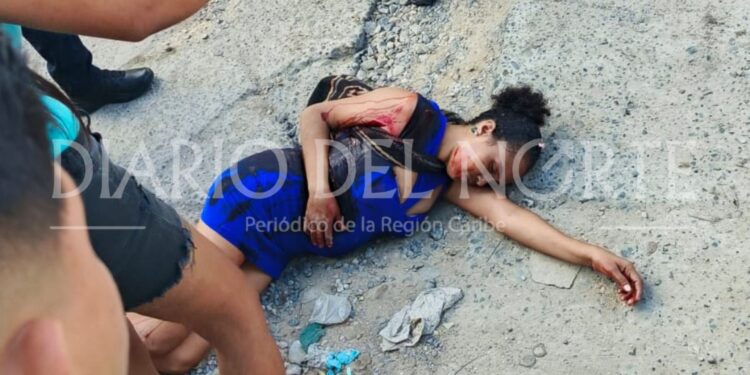 Riña en zona de cantinas del mercado nuevo de Riohacha deja una mujer gravemente herida