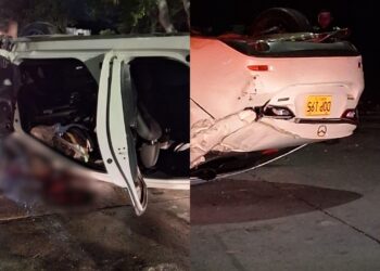 Menor de 16 años muere en aparatoso accidente de tránsito en el barrio Novalito de Valledupar