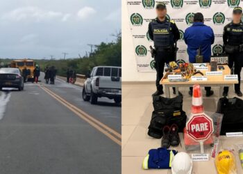 Capturan a presunto implicado en intento de asalto a carro de valores en la vía Riohacha–Santa Marta