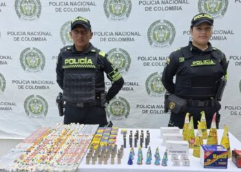Incautan más de 40 kilos de pólvora en operativos de la Policía en Riohacha y Fonseca