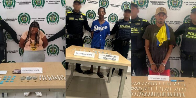 Operativos contra el microtráfico en Riohacha dejan tres capturados en hechos aislados