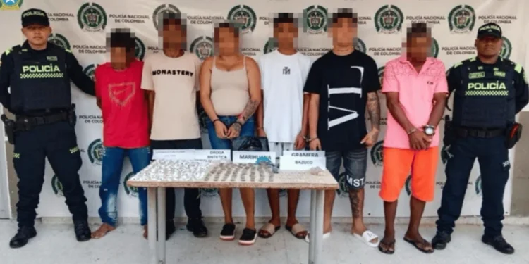 Allanamientos en Pueblo Viejo dejan seis capturados por presunto microtráfico