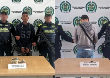 Dos personas capturadas por hurto en diferentes operativos policiales en Riohacha