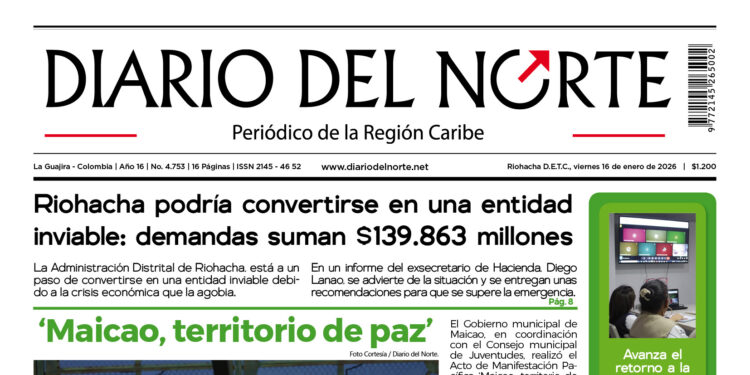Esta es nuestra edición de hoy viernes 16 de enero de 2026