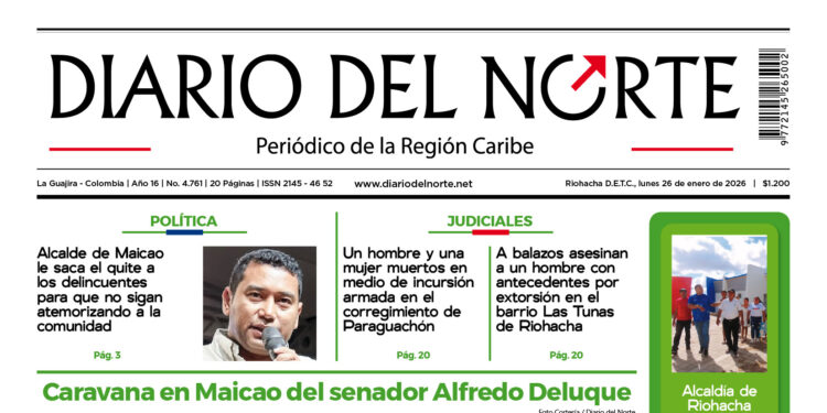 Esta es nuestra edición de hoy lunes 26 de enero de 2026