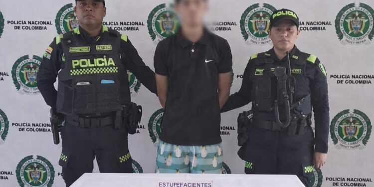 Capturan a un hombre con base de coca y marihuana en Riohacha