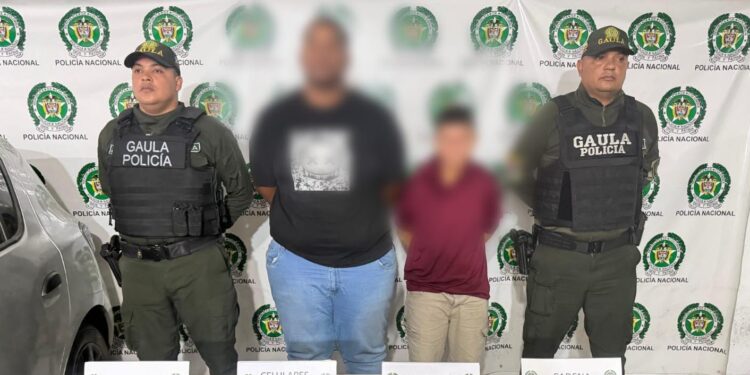 Operativo del Gaula permite el rescate de tres hombres y la captura de dos presuntos secuestradores en Juan de Acosta, Atlántico