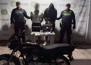 Capturan a dos presuntos asaltantes y recuperan elementos avaluados en $82 millones en Santa Marta