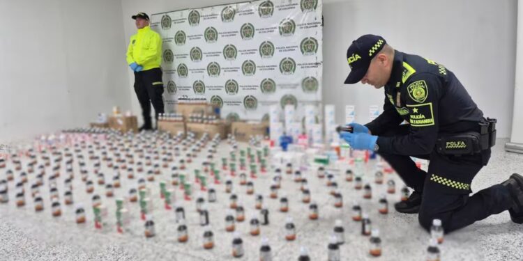 Desmantelan red de tráfico ilegal de medicamentos en Barranquilla; dos personas fueron capturadas