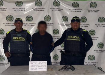 Capturan a hombre por porte ilegal de arma de fuego en Maicao